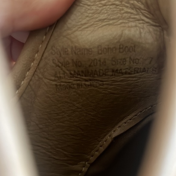 SEVEN Boho Boot size 7 - Picture 5 of 9